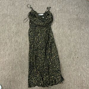 Zara cheetah dress